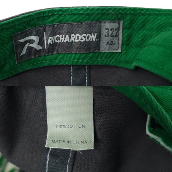 LK Embroidered Logo Twill Strapback Cap Trucker Baseball Hat Richardson - Picture 8 of 13